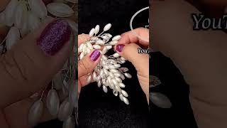 Bridal Hair DIY Make Stunning DoubleSided Accessories Quickly and Easily handmade tutorialdiy [upl. by Anerol]