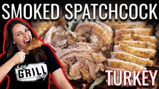 SMOKED Spatchcock Turkey  How To [upl. by Odlamur764]