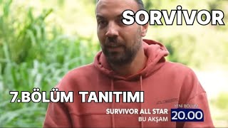 Sorvivor 2024 Allstar 7Bölüm Tanıtımı Sercan Yıldırım Turabi atışması [upl. by Ahse]