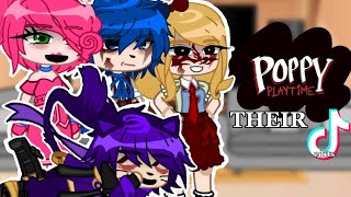 Poppy Playtime bosses react to their TikTok edits  Gacha Reaction [upl. by Atiruam]