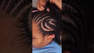 Trending Cornrow braids hairstyles on 4C hair braids braidstyles hairstyles [upl. by Heall349]