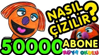 Joju Nasıl Çizilir  Kendimi çizdim  50000 ABONE ÖZEL  Resim Çizme  RÜYA OKULU [upl. by Fredra]