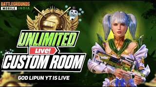 BGMI LIVE CUSTOM ROOM  Custom Rooms  PUBG LIVE CUSTOM ROOMS bgmilive bgmicustomroom custom [upl. by Eidnim915]