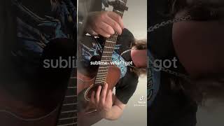 sublime what i got cover [upl. by Leighland]