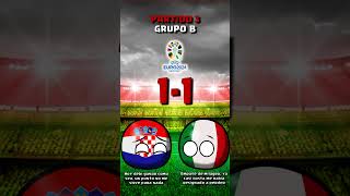 CROACIA en la EUROCOPA 2024 countryball [upl. by Atinar]