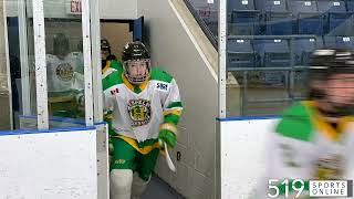 PJHL  Wellesley AppleJacks vs Hespeler Shamrocks [upl. by Stearn569]