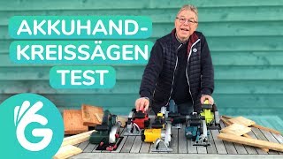 AkkuHandkreissäge Test – 8 Sägen im Vergleich [upl. by Stu]