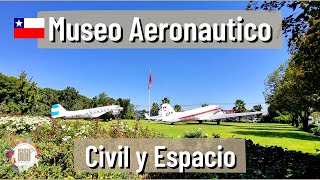 Museo aeronáutico civil y del espacio  Actividades gratis en Santiago de Chile  Recorrido 4K [upl. by Doran]