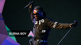 Burna Boy  Ye Glastonbury 2022 [upl. by Erdied]