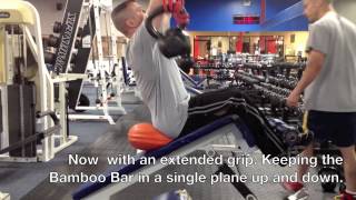 Insane Ab Workout wthe Bamboo Bar [upl. by Swirsky]