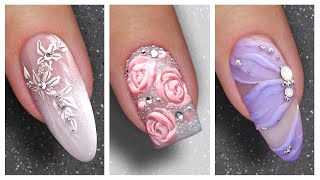 Nail art designs 2023  Nail art compilation 20nails [upl. by Stock]