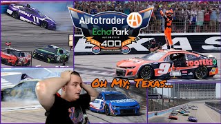 Oh My Texas  Autotrader EchoPark Automotive 400 Race Review [upl. by Leima]