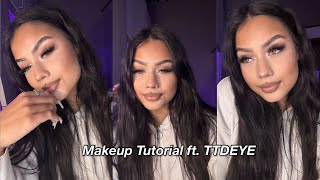 Makeup tutorial ft TTDEYE [upl. by Eizzik249]