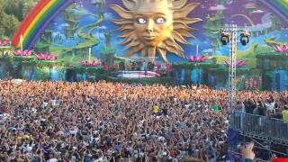 Tomorrowland 2010 Sat July 24th Swedish House Mafia hits the roof with ONE  TMLMAINSTAGE [upl. by Suidualc]