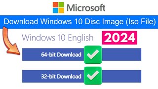 How to Download Windows 10 ISO Files in 2024  Get Windows 10 from Official Microsoft Homepage💥 [upl. by Dulla]