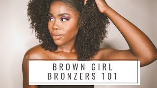 Bronzers For Brown Girls  Review of Bronzers from Fenty ABH Prime Beauty amp More EniGivenSunday [upl. by Bertsche]