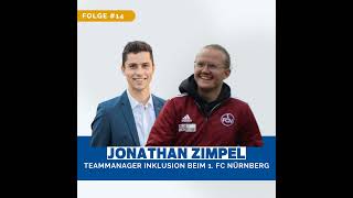 14 Jonathan Zimpel wie läuft die Inklusionsarbeit beim 1FC Nürnberg [upl. by Caundra]