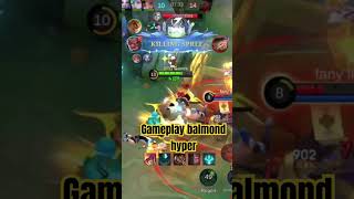 Gameplay balmond hyper mlbbgameplay mobilelegends balmond shorts lubukgaming [upl. by Ellora]