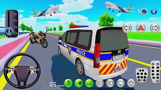 3D Driving Class Simulation  Funny Police Officer Refuel His Super Car Gas Crazy Driving Gameplay [upl. by Haidej]