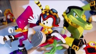 Figure Reviews Chaotix 3 Pack With Charmy Jazwares [upl. by Ferdinande956]