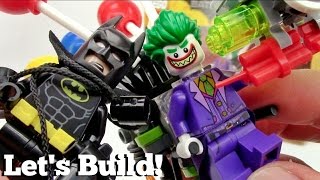 THE LEGO BATMAN MOVIE The Joker Balloon Escape 70900  Lets Build [upl. by Notnef252]