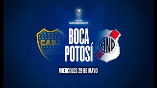 Conmebol Sudamericana Boca Juniors vs Nacional Potosi [upl. by Ellerrehc761]