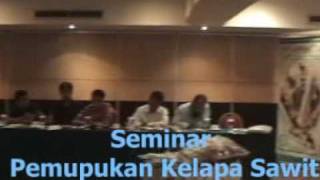 Seminar Pemupukan Kelapa Sawit Di Riau [upl. by Enialed]