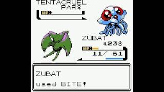 Shiny Golbat evolution from Zubat  Pokémon Crystal [upl. by Dyna293]