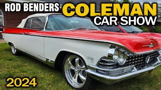 ROD BENDERS COLEMAN CAR SHOW 2024 [upl. by Bihas]