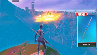 NEW LEBEAUS BO Pickaxe Gameplay In Fortnite Solo win [upl. by Sorce]