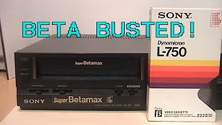 I fixed my Beta VCR then it broke even worse [upl. by Dami691]