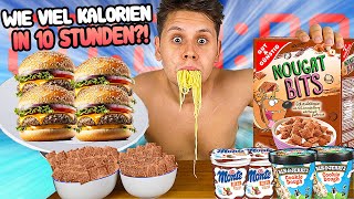 Wie VIELE KALORIEN SCHAFFE ICH IN 10H😰🍫GÖNNEREDITION🤤 [upl. by Viafore716]