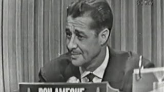 Whats My Line  Don Ameche May 24 1953 [upl. by Zollie]