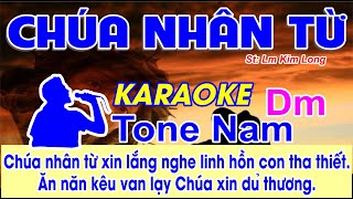 Chúa Nhân Từ Karaoke Tone Nam  St Lm Kim Long  Chúa nhân từ xin lắng nghe linh hồn con [upl. by Weintrob]