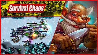 Un Korgall sin cerebroTroll FLamer  Warcraft 3 Survival Chaos Gnome [upl. by Egief177]