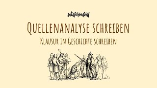 Quellenanalyse in Geschichte schreiben  So geht es  Aufbau  Beispiel  Fazit  Analyse  Schluss [upl. by Eugene]