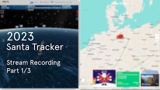 2023 NORAD amp Google Santa Tracker Live Stream  Part 13 [upl. by Nemaj]