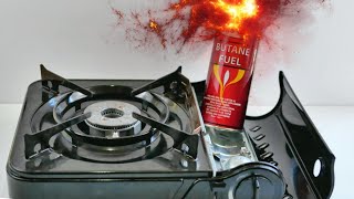 Your Portable Butane Stove CAN Explode [upl. by Orelu]