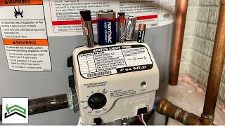 Which Battery Is Used In A Gas Water Heater Control Valve shorts [upl. by Nylknarf240]