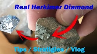 Herkimer Diamond Mining Tips Strategies Review Vlog 4 [upl. by Gretchen]