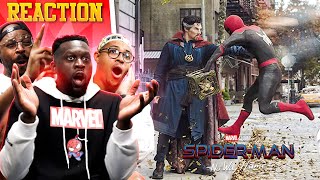 SPIDERMAN NO WAY HOME  Official Teaser Trailer Reaction [upl. by Saudra]