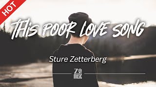 Sture Zetterberg  This Poor Love Song Lyrics  HD  Featured Indie Music 2021 [upl. by Garceau]