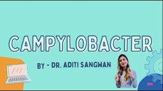 CAMPYLOBACTER in hindi  quick recap [upl. by Shipp]