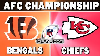 Cincinnati Bengals vs Kansas City Chiefs LIVE Play by Play amp Reaction AFC Championship [upl. by Giddings902]