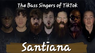 Santiana  The Bass Singers of TikTok [upl. by Sidoney919]