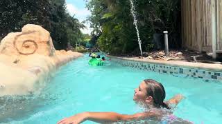 AQUATICA LAZY RIVER ORLANDO FL [upl. by Notnirb]