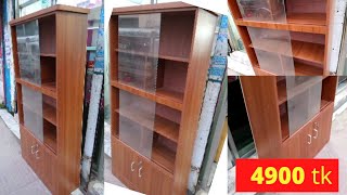 কম দামে বুকসেলফ কিনুন l Book self price in Bangladesh l RN Furniture Mirpur [upl. by Aicilf]