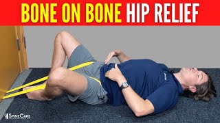 How to Relieve Bone on Bone Hip Pain in 30 SECONDS [upl. by Girhiny]