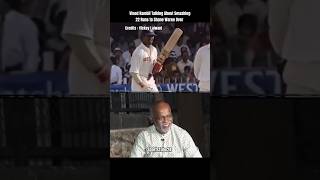 Vinod Kambli Talks About Smashing 22 Runs in Shane Warne Over SportsTube24 [upl. by Ettenotna]