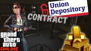 Union Depository Contract Solo  GTA 5 Online [upl. by Eillas]